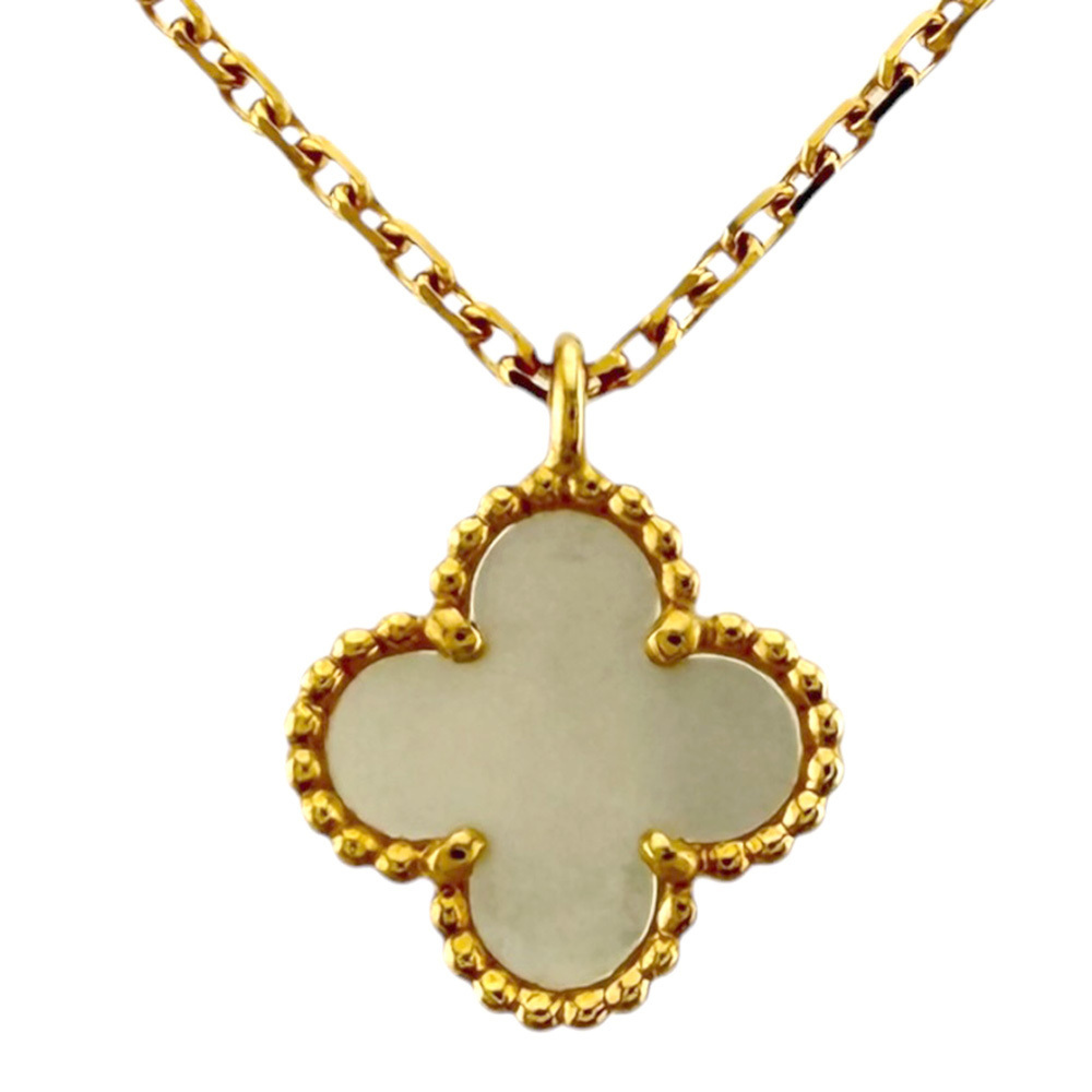 VAN CLEEF & ARPELS 18k Gold Pearl Necklace